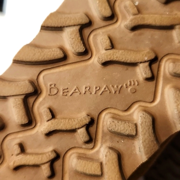 BearPaw Clara Suede, Wool Sheepskin Boots Women's Size 7 - Picture 9 of 13